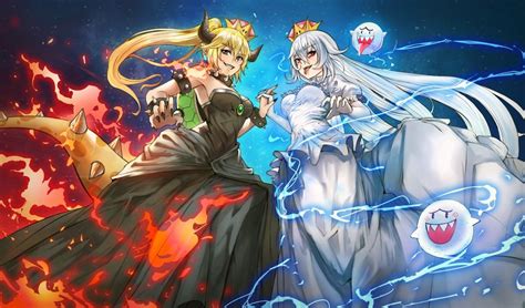 Bowsette, personnage prévu puis retiré de Super。